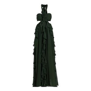 Ronny kobo green gown xs